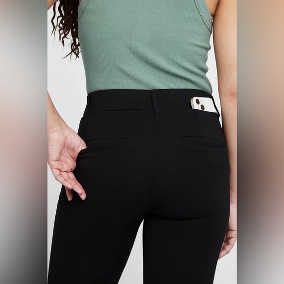 Betabrand 7-Pocket Dress Pant Straight Leg Sm Short Petite Yoga Dress Pants 28” - Picture 5 of 10